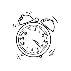 alarm clock vector illustration