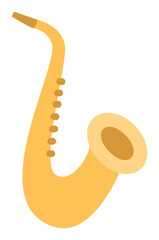 Obraz premium Musical Instrument Sticker Illustration Element