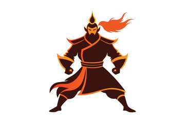 vector illustration of a devil