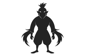 silhouette of a girl