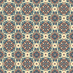 seamless pattern with flowers