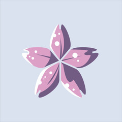 Japanese Sakura Flower Nature Illustration