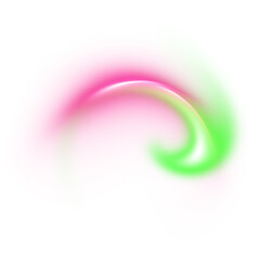 Flash light color effect isolate element.