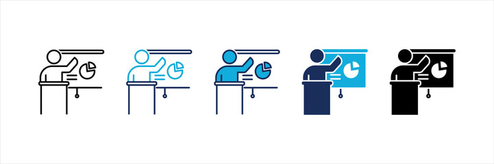 Lecture Multi Style Icon Set