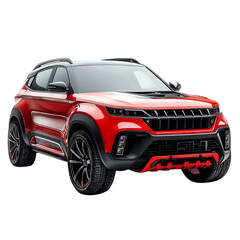 New Lamb SUV Concept Agile Performance Isolated on Transparent Background
