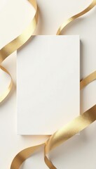 Elegant luxury invitation card background with golden curves and gradients on light background,  gold,  wedding