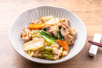 豚肉と白菜のうま煮