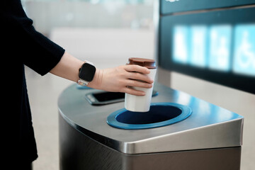 Convenient Waste Disposal at an Airport: Streamlining Travel Experience