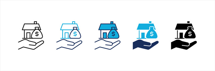 Asset Multi Style Icon Set