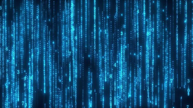 Technology data flow rising background