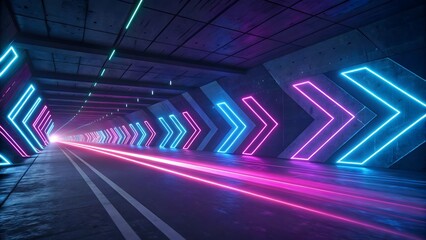 light trails in the city