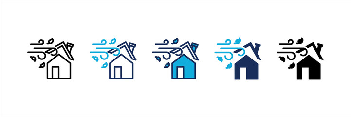 Typhoon Multi Style Icon Set