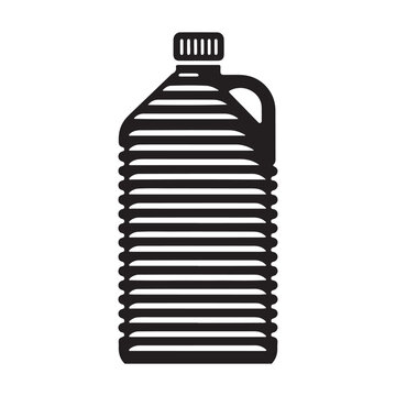 recommend clip art: Large Plastic Jug Container Illustration for Liquid Storage and Handling
