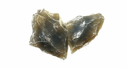 Melting Ice Rocks Glacial Meltwater Dripping