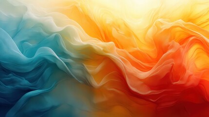 Vivid gradient blend of warm and cool colors creating a dynamic effect