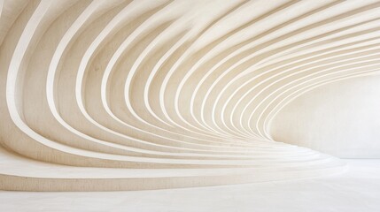 Abstract Architectural Waves