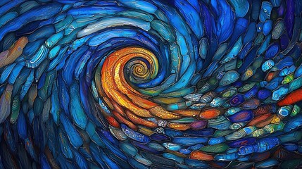 Obraz premium Mosaic Abstract Architecture