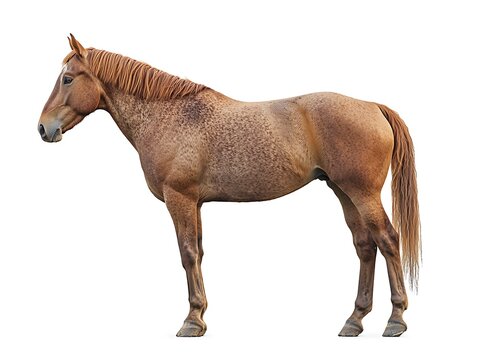 Horse Profile with Red Dun.