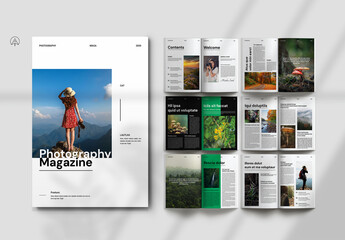 Photography Magazine Template