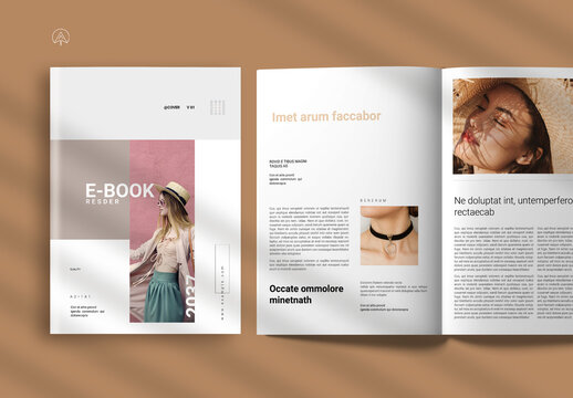 E-Book Magazine Template