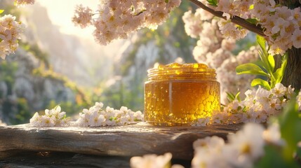 Honey scene, product placement, HD, honey elements --ar 16:9 --style raw --stylize 250 --v 6.1 Job ID: 55c0f72f-0fa7-4ec7-a5da-19049f76a463