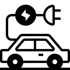 Hybrid Vehicle Icon