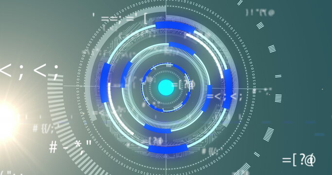 Image of scope scanning and data processing - Powered by Adobe