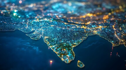 India's technology hubs business map insights into innovation urban centers data visualization