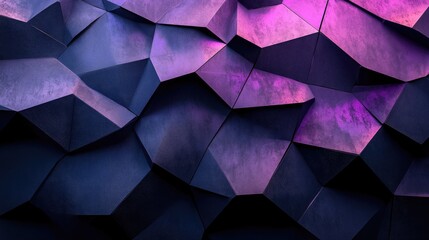 Obraz premium Abstract Purple Blue Geometric Texture Background
