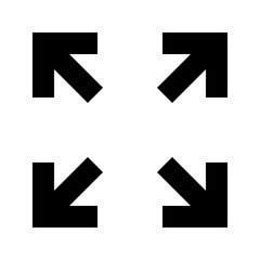 Zoom Out Map Icon for Navigation