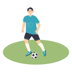 Illustration of People with Hobby. Enjoying Activity. Isolated Vector Cartoon Character.