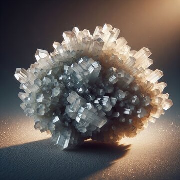 A silica undersaturated rock rich in nepheline instead of quartz