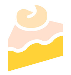 Slice of Cake Illustration