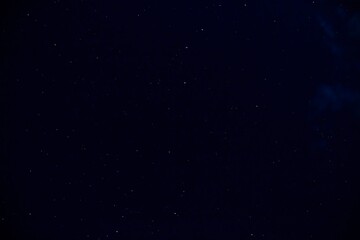 star combinations in the blue cloudy sky	

