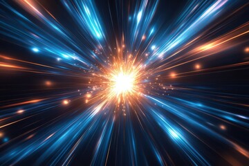 Color gradient background, technological background.