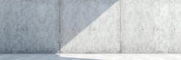 Gray concrete wall with a clear and smooth texture, providing a grunge and polished appearance in an outdoor setting,  wall,  concrete