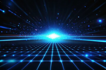 Color gradient background, technological background.
