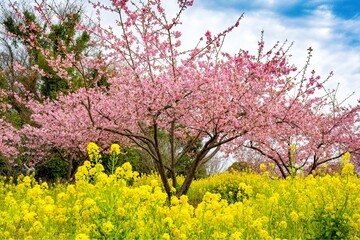 日出町大神の河津桜
