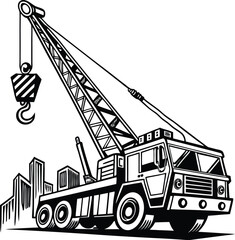 crane with a crane