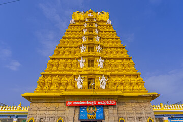 Chamundeshwari Temple is a Hindu temple located on the top of Chamundi Hills about 13 km from the...