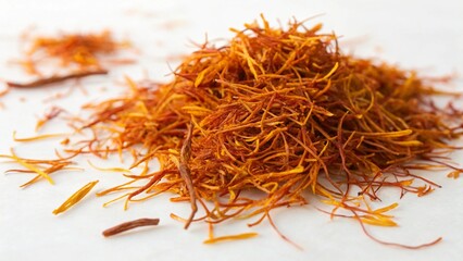 Fototapeta premium saffron is the gold of spices