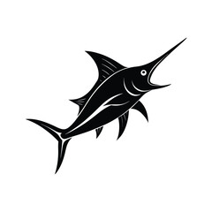 swordfish silhouette art