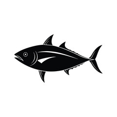 tuna fish silhouette art