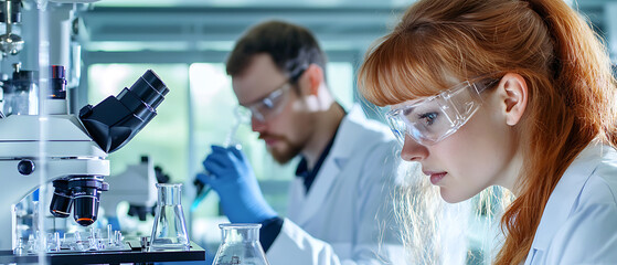 Scientific research breakthroughs laboratory environment image of scientists innovative experiments collaborative work