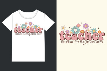 Teacher daisy flowers eps,retro Teacher Quotes eps,
retro Teacher eps Design,
 Teacher eps File,
Teacher eps Cut File, Teacher Cut File, School eps