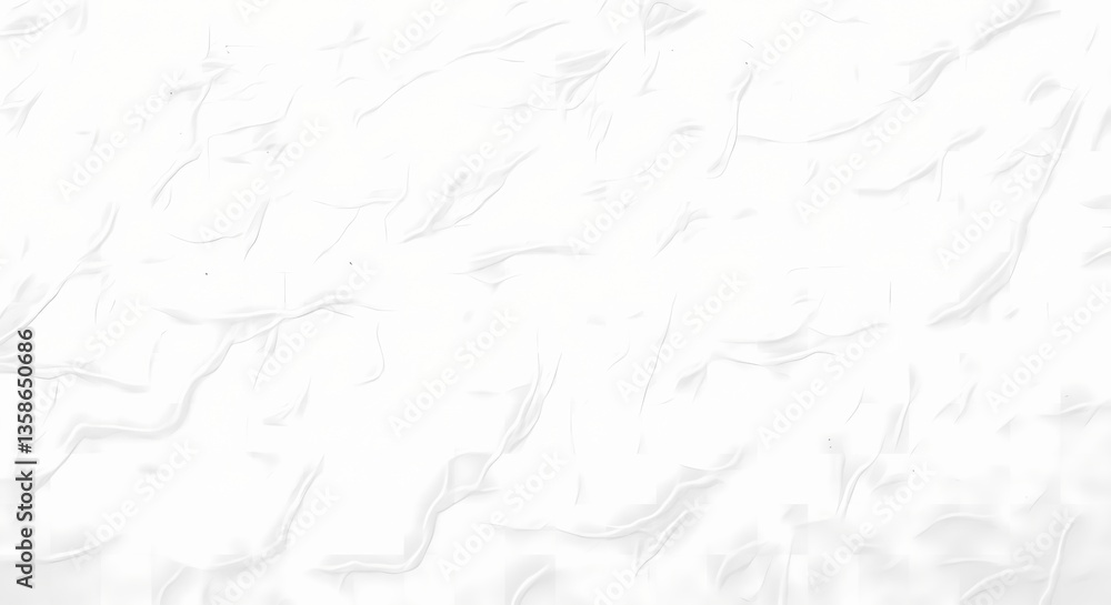 Poster abstract textured background in white hue for design projects -