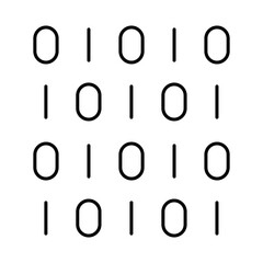 Computer Language Line Icons. AI, Brain, Robot, Bot, Technology, Mind, AI Agent, Intelligent Icons Editable Stroke Vector Illustration