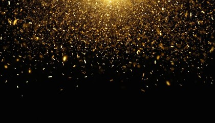 Black background with golden lights
2