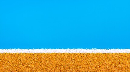 Gold Sparkle Texture on Blue Background with White Line