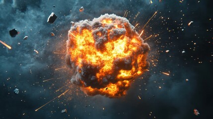 Explosive cosmic event